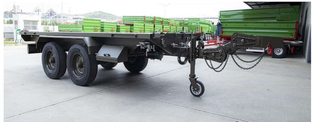 Flatbed & Container Shipment Trailer